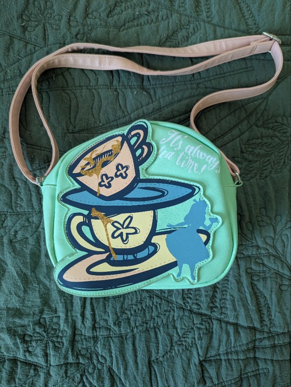Disney's Alice In Wonderland Graphic Crossbody Bag